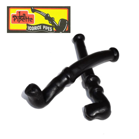 La Pipette Black Licorice Pipe Wrapped