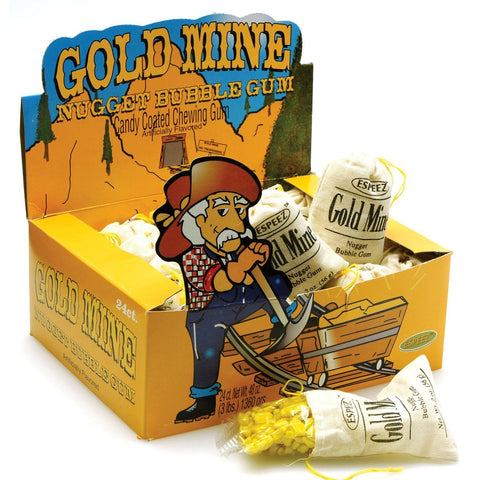 Gold Mine Nugget Bubble Gum