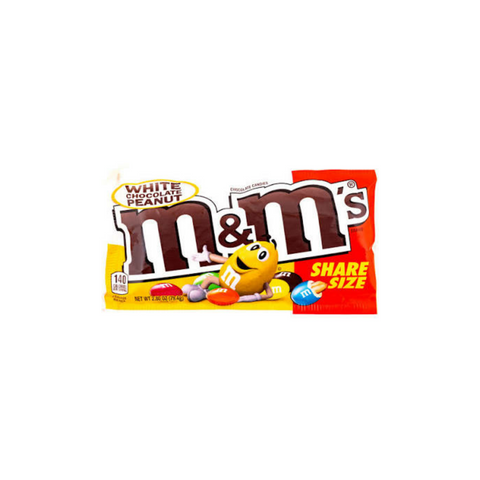 M&M's White Chocolate Peanut Share Size (US) M&M's White Chocolate Peanut Share Size (US)