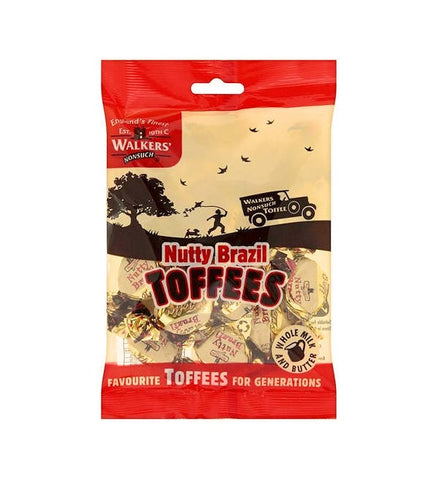 UK Walkers Brazil Nut Toffee Bag UK Walkers Brazil Nut Toffee Bag