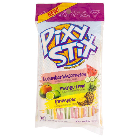 Pixy Stix - Cucumber Watermelon Mango Lime Pineapple Pixy Stix - Cucumber Watermelon Mango Lime Pineapple