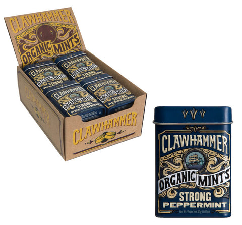 Clawhammer  Organic Mints - Peppermint Clawhammer  Organic Mints - Peppermint
