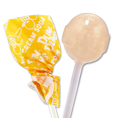 Dum Dum Color Party Bag Yellow Cream Soda