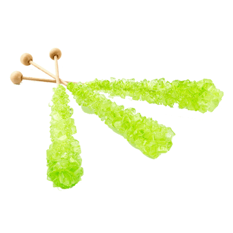 Rock Candy on a Stick - Watermelon Rock Candy on a Stick - Watermelon