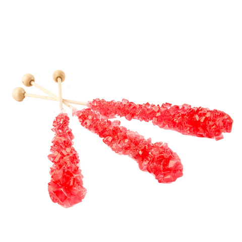 Rock Candy on a Stick - Strawberry Rock Candy on a Stick - Strawberry