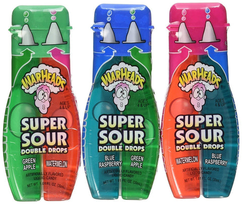 Warheads Super Sour Double Drops Warheads Super Sour Double Drops