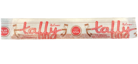 The original Mc Craws Neapolitan flat taffy
