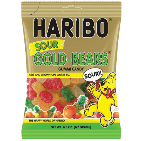 Haribo Sour Gold Bears  [127g] - USA