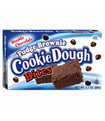 Cookie Dough Fudge Brownie Bites - Plus Candy