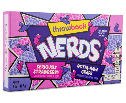 Nerds Theater Box - Grape & Strawberry - Plus Candy