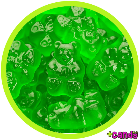 Granny Smith Green Apple Bears [500g] - Plus Candy
