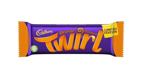 Cadbury Twirl Orange Flavoured (UK)