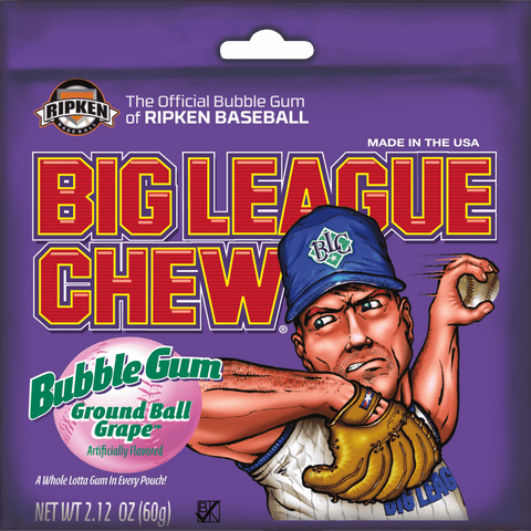 Big League Chew - Grape - Plus Candy