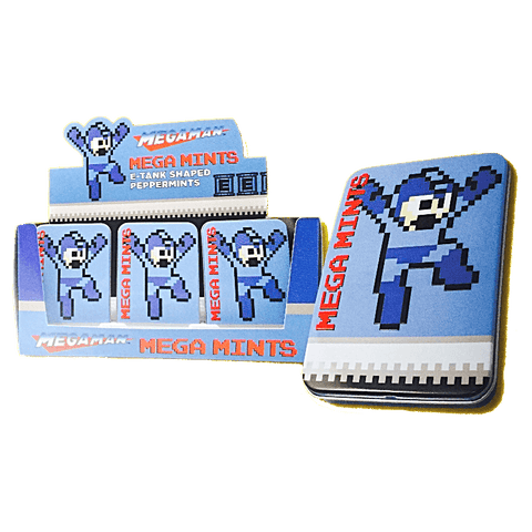 Mega Man Mega Mints Tin - Plus Candy