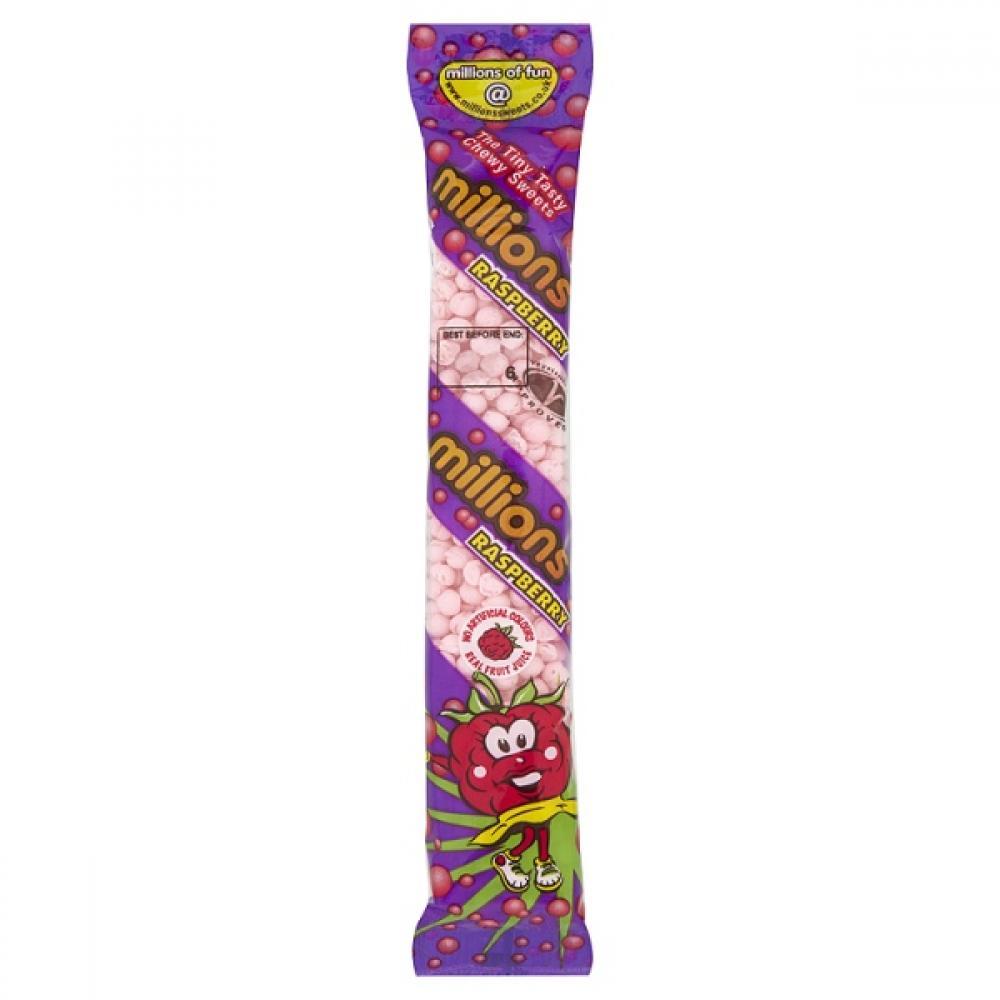 Millions Tube - Raspberry | Plus Candy