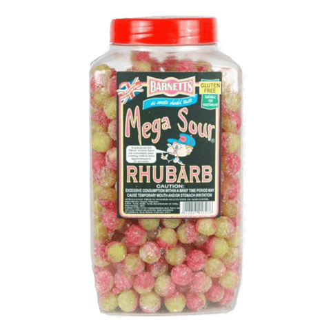 Barnetts Mega Sour - Rhubarb (UK) [100g]