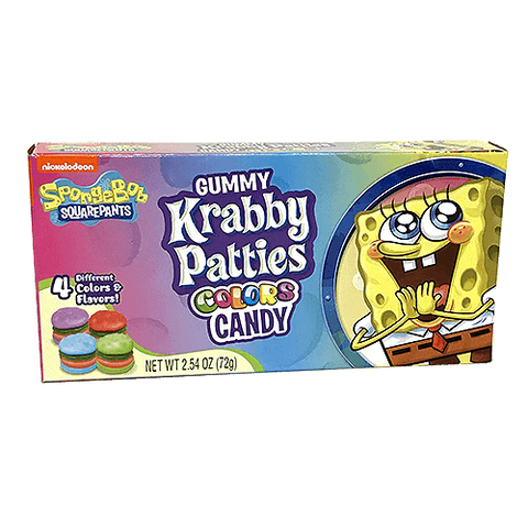 SpongeBob Gummy Krabby Patties Colors