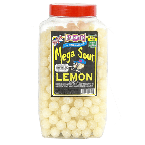 Barnetts Mega Sour - Lemon (UK) [100g]