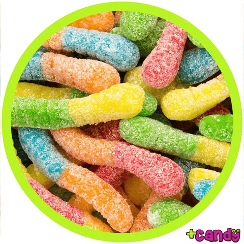 Neon Sour Worms [500g]
