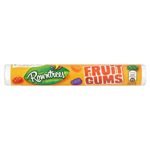 Rowntrees Fruit Gums Roll (UK)