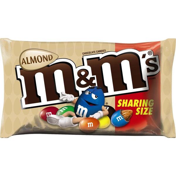 M&M King Size Bag Almond Plus Candy