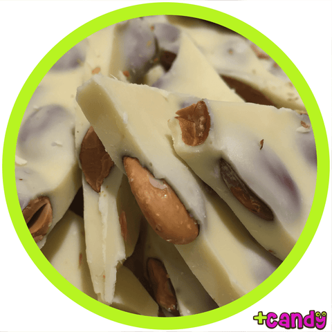 Almond Bark White Chocolate [500g] - Plus Candy