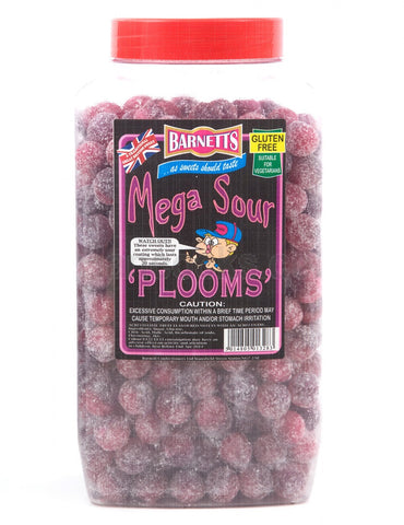 Barnetts Mega Sour - Plooms (UK) [100g]