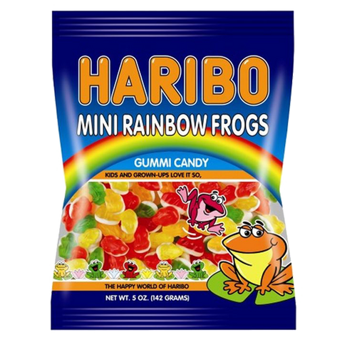 Haribo Mini Rainbow Frogs  [142g] - USA