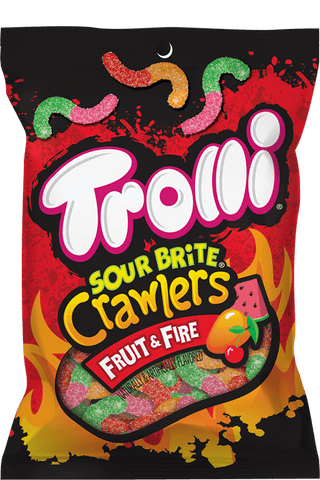 Trolli Sour Brite Crawlers Fruit & Fire