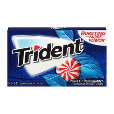 Trident Singles Peppermint [14pc]