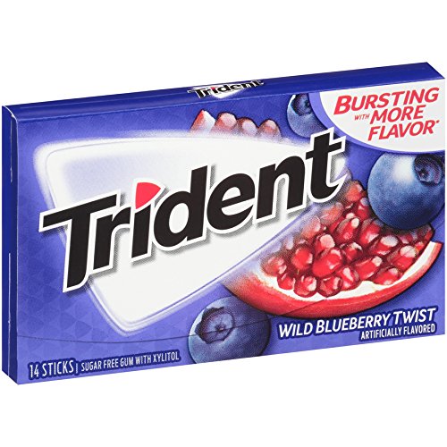 Trident Singles Blueberry Twist [14pc]