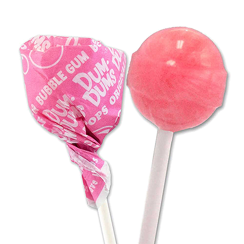 Dum Dum Color Party Bag Light Pink Bubble Gum