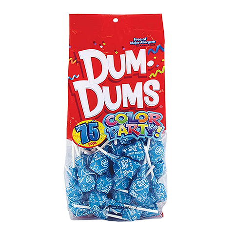 Dum Dum Color Party Bag Ocean Blue Cotton Candy