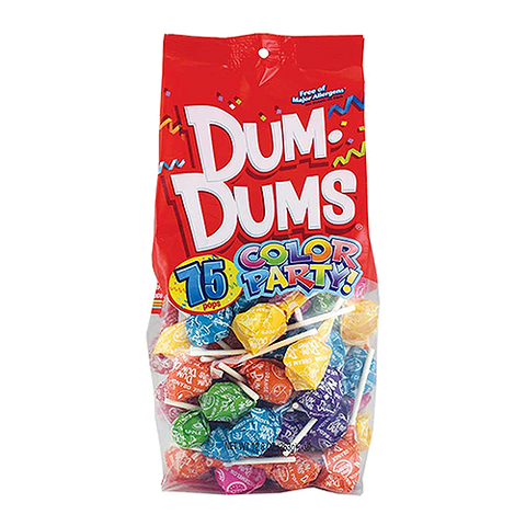 Dum Dum Color Party Bag Rainbow