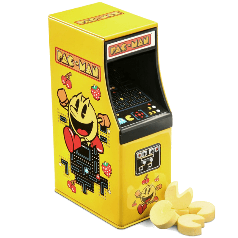 Chocolate Pacman Pac-Man Arcade Candy Tin | Plus Candy