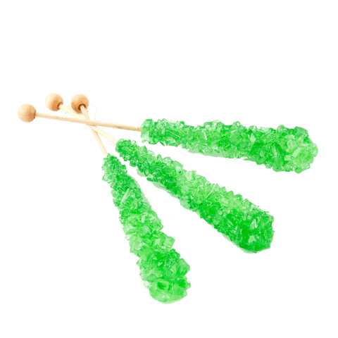 Rock Candy on a Stick - Green Apple
