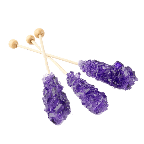 Rock Candy on a Stick - Grape