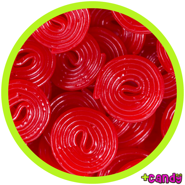Strawberry Licorice Wheels (UK) [500g]