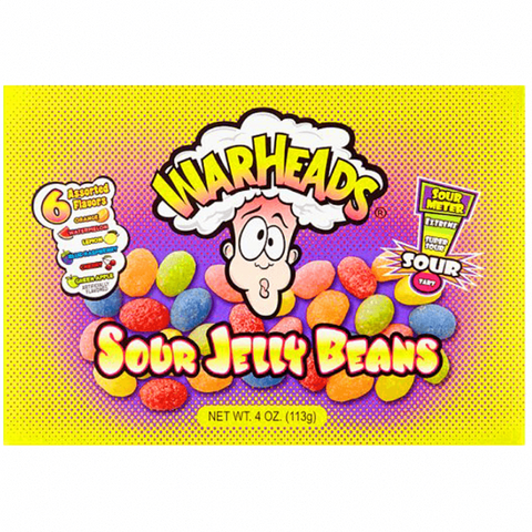 Warheads Jelly Beans Theater Box