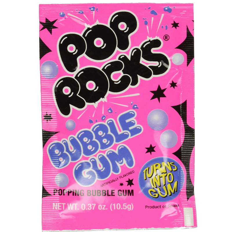 Pop Rocks - Bubble Gum | Plus Candy