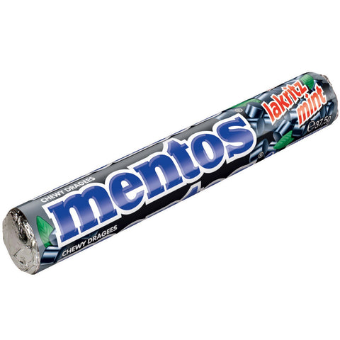 Mentos - Licorice [37.5g] EUROPE