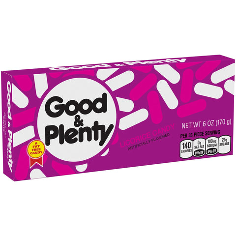 Good & Plenty Licorice Candy Theater Box [170g]- US