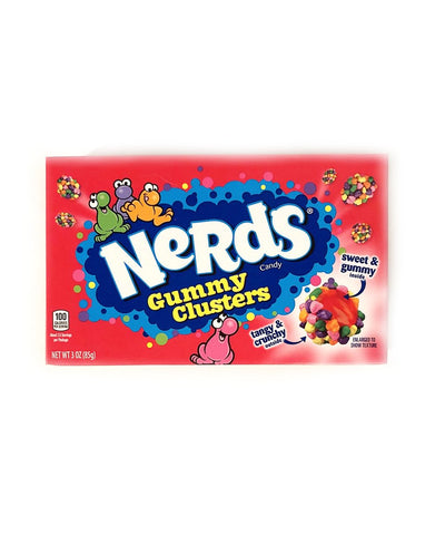 Nerds Gummy Clusters Theater Box- 3 OZ