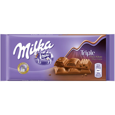 Milka Triple Choco Cocoa [90g]-EU